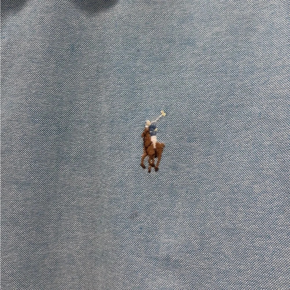 Polo by Ralph Lauren Light Blue Casual Shirt - Picture 3 of 6